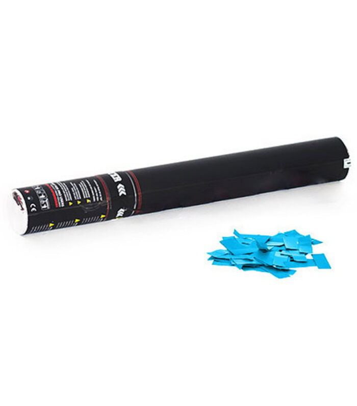 TCM FX - Kézi működtetésű Konfetti Ágyú 50cm - Világoskék